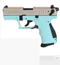 Walther P22 .22LR CA Angel Blue Pistol 5120362