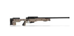 Accuracy International AT 6.5 Creedmoor 24" Threaded Fixed Stock Pale Brown Rifle ATR6524FIPB