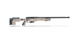 Accuracy International AT 6.5 Creedmoor 24" Threaded Folding Stock Pale Brown Rifle ATR6524FOPB