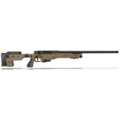 Accuracy International AT 6.5 Creedmoor 24" Threaded Folding Stock Dark Earth Like New Demo Rifle ATR6524FODE
