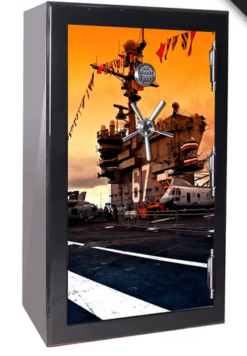 Old Glory Tactical Gun-Safe - U.S.N Above Deck - 39 Gun Capacity - 2 Hour Rating
