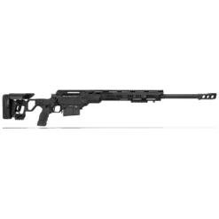 Cadex Defense CDX-33 LITE .338 Lapua Mag 27" 1:9.5" Bbl Skele-Stock Black Rifle w/MX1 MB CDX33-TAC-338-27-BS30-D2D3N-BLK