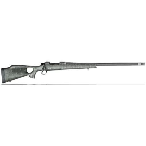 Christensen Arms Summit Ti-TH 7mm Rem 26" Thumbhole Green W/Black And Tan Webbing Rifle CA10269-315323