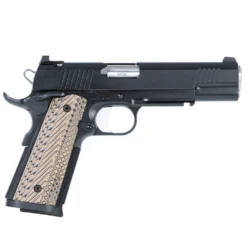 Dan Wesson Specialist 9mm Blk Duty Finish w/Fixed Trit Night Sights,Light Rail, Magwell, Ambi Safety, G10 Grips, 10rd Pistol 01806