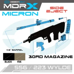 Desert Tech MDRX Mircon .223 Wylde Side Ejection Short Barreled Rifle Kit (NFA)
