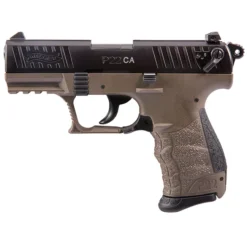 Walther Arms P22 .22 L.R. CA FDE Black Slide 10 round Pistol w/ 2 mags 5120363